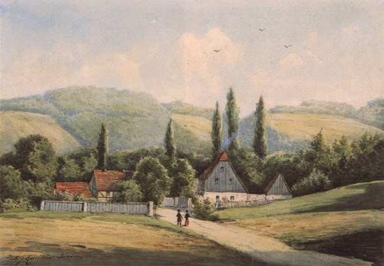 Aquarell von 1840