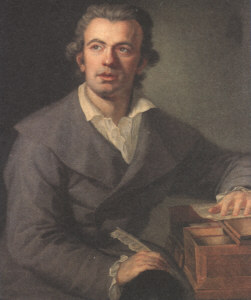Gemälde von 1780, gemalt von seinem Bruder Friedrich Gotthard Naumann 