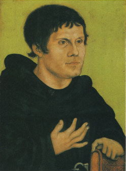 Martin Luther (Ölgemälde von Lucas Cranach dem Älteren, 1522)